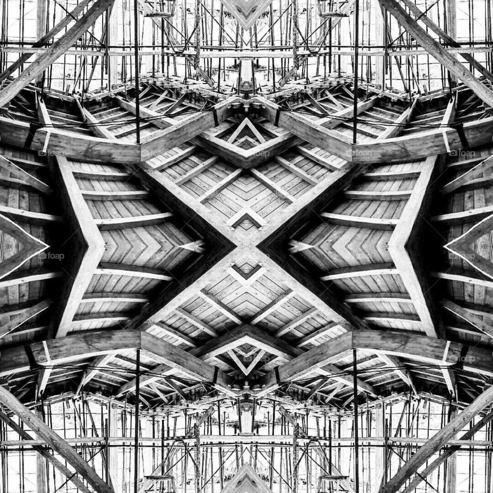 The psychedelic side of a yard