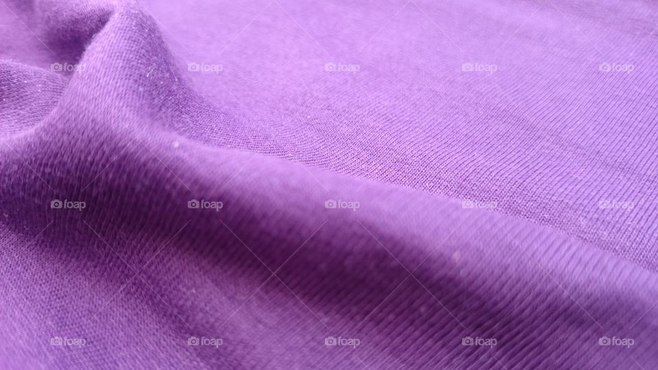 Purple silky textile