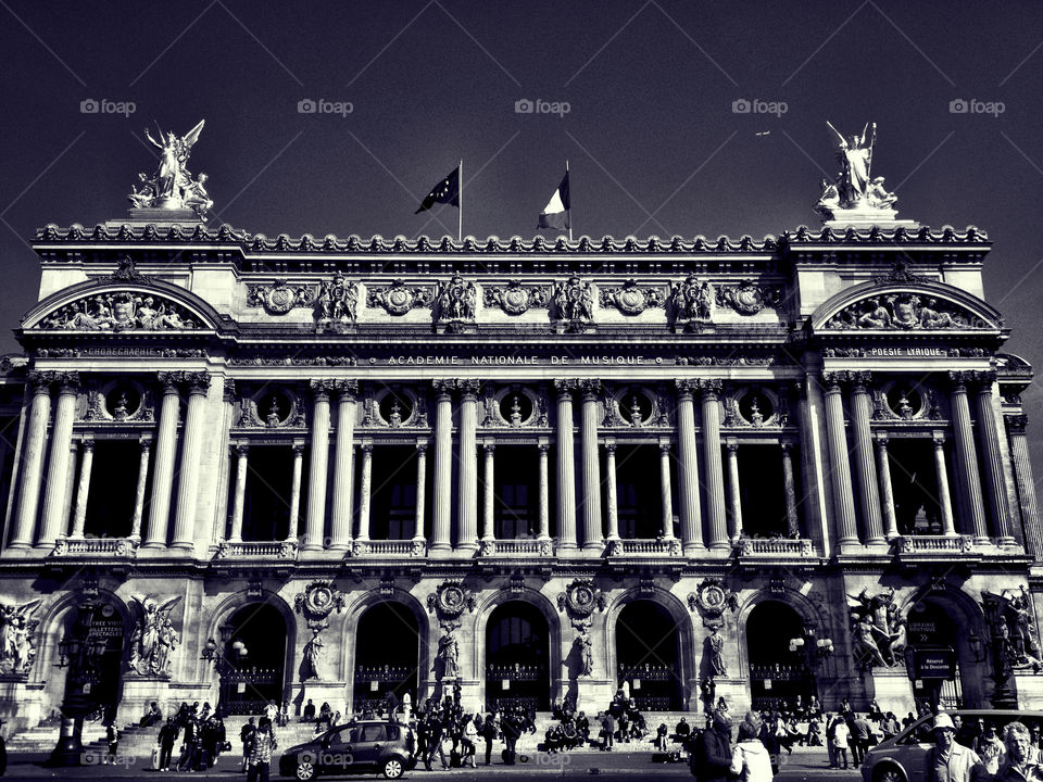 Opera Garnier. Opera Garnier (Paris - France)