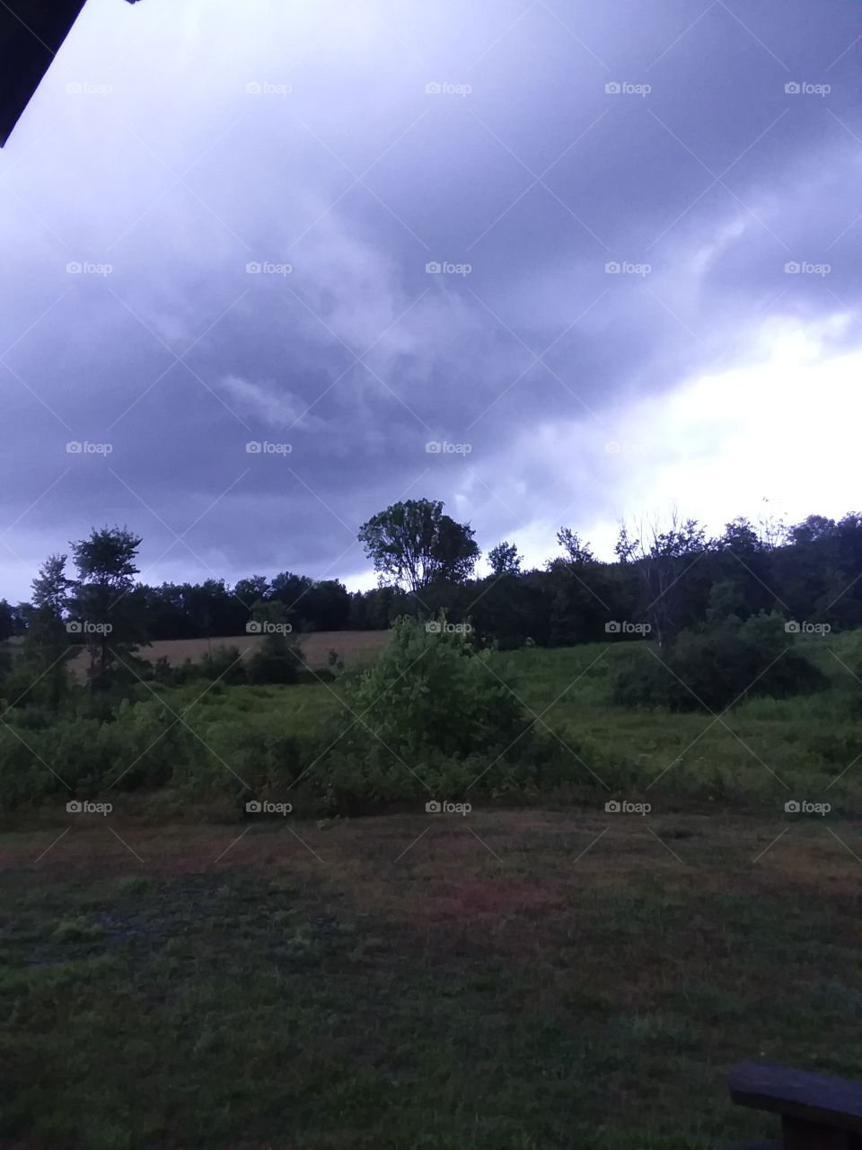 storm coming in