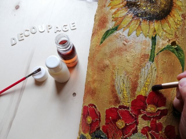 My hobby is decoupage