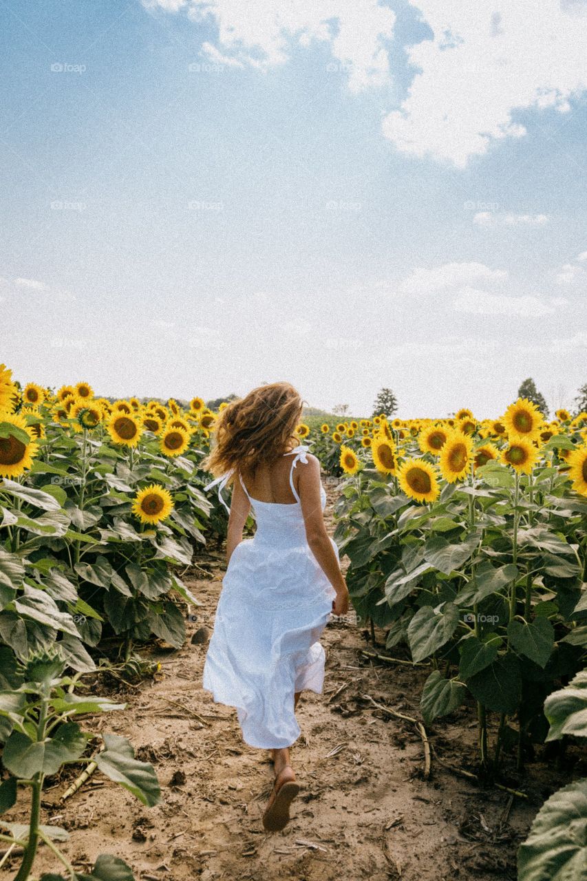 A bride down the garden part