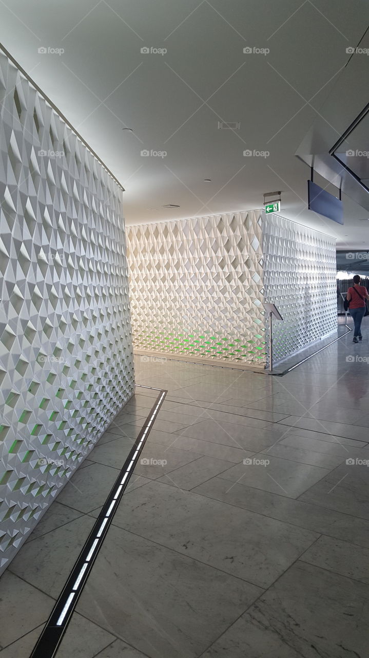 Indoors, Inside, Room, Hallway, Modern