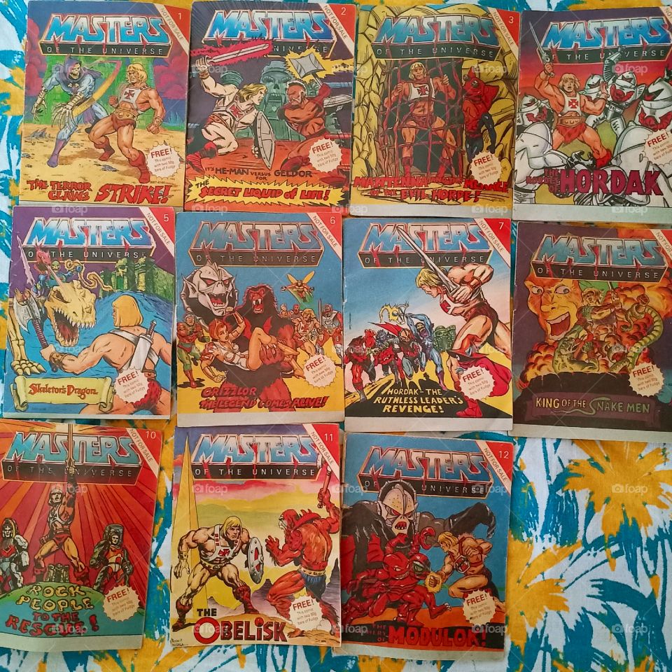 He Man comics series -year 1988