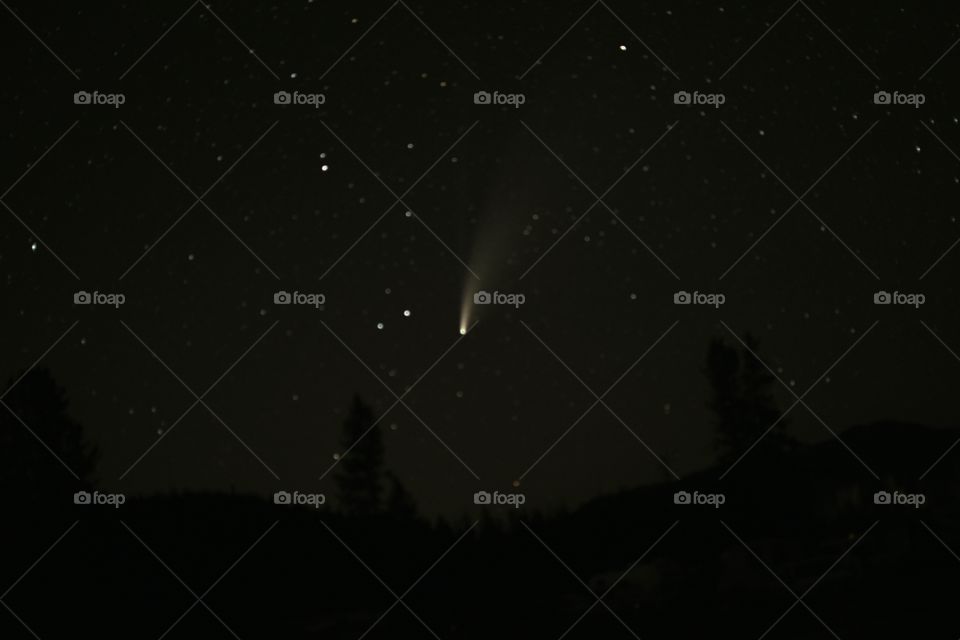 Comet Neowise, Stanley Idaho