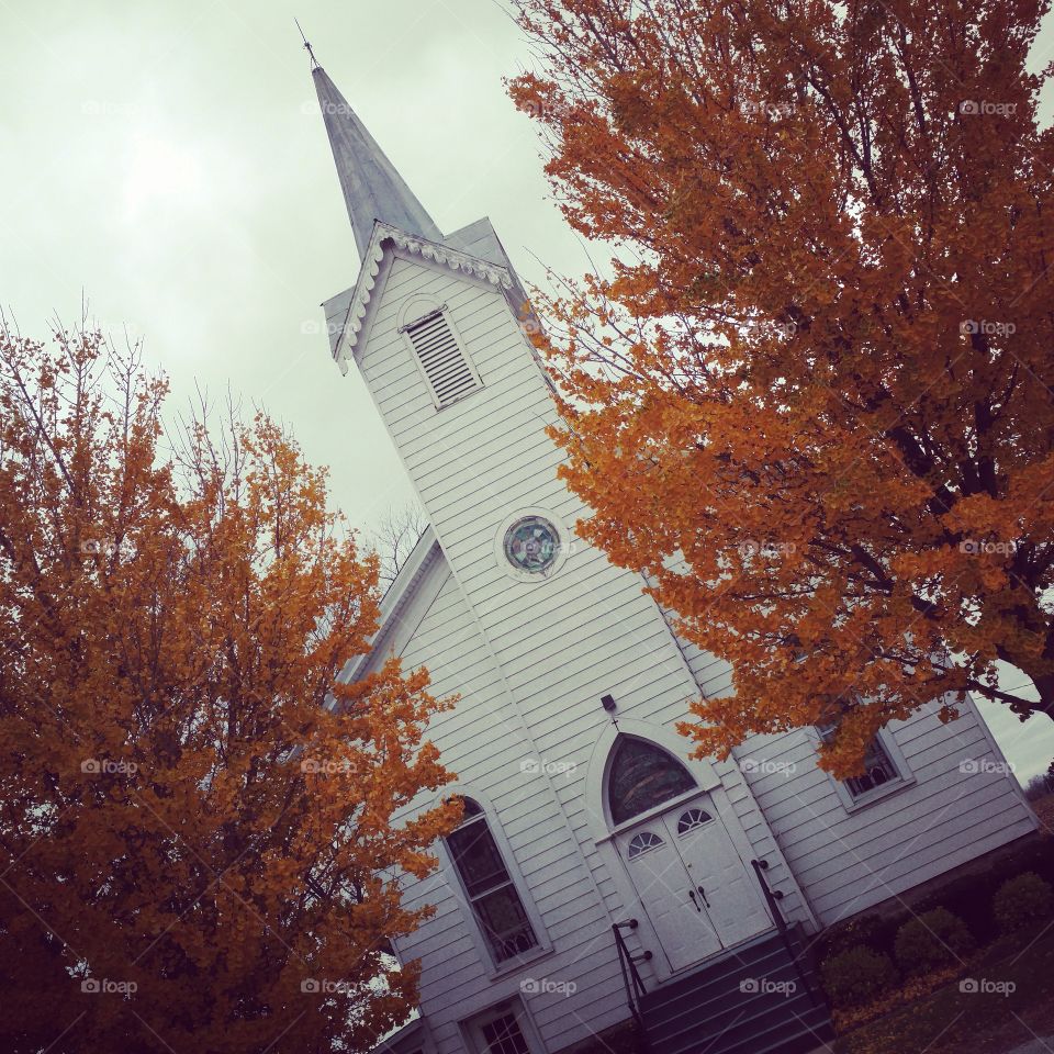 Autumn Church