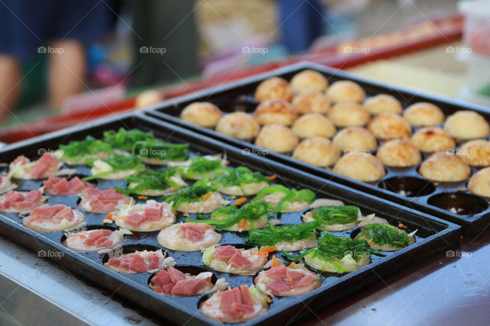 Takoyaki japanese food