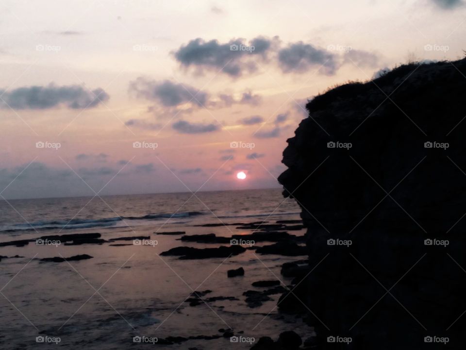 Sunset, Water, Beach, Dawn, Landscape