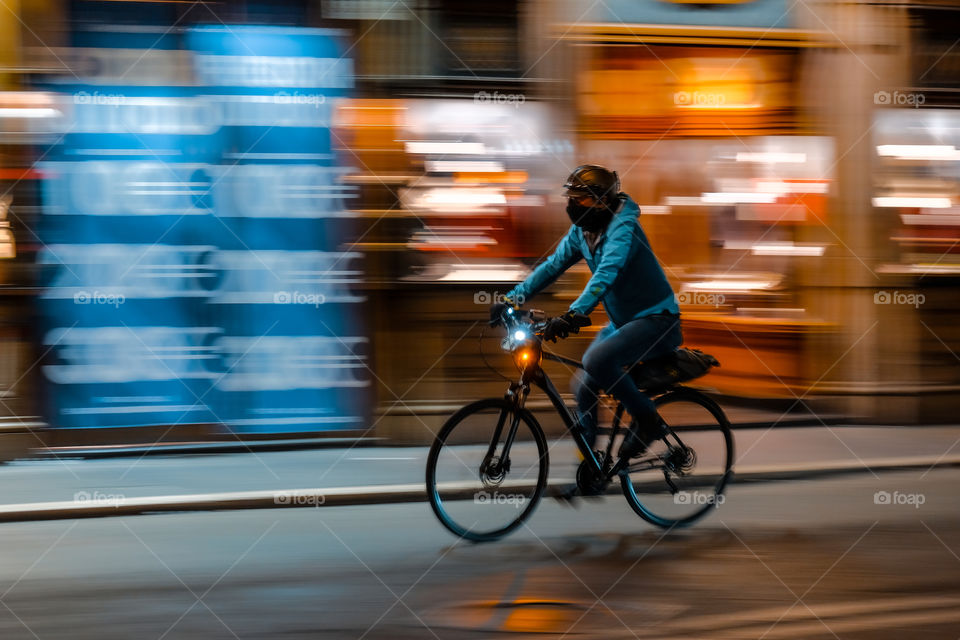 Bike in town