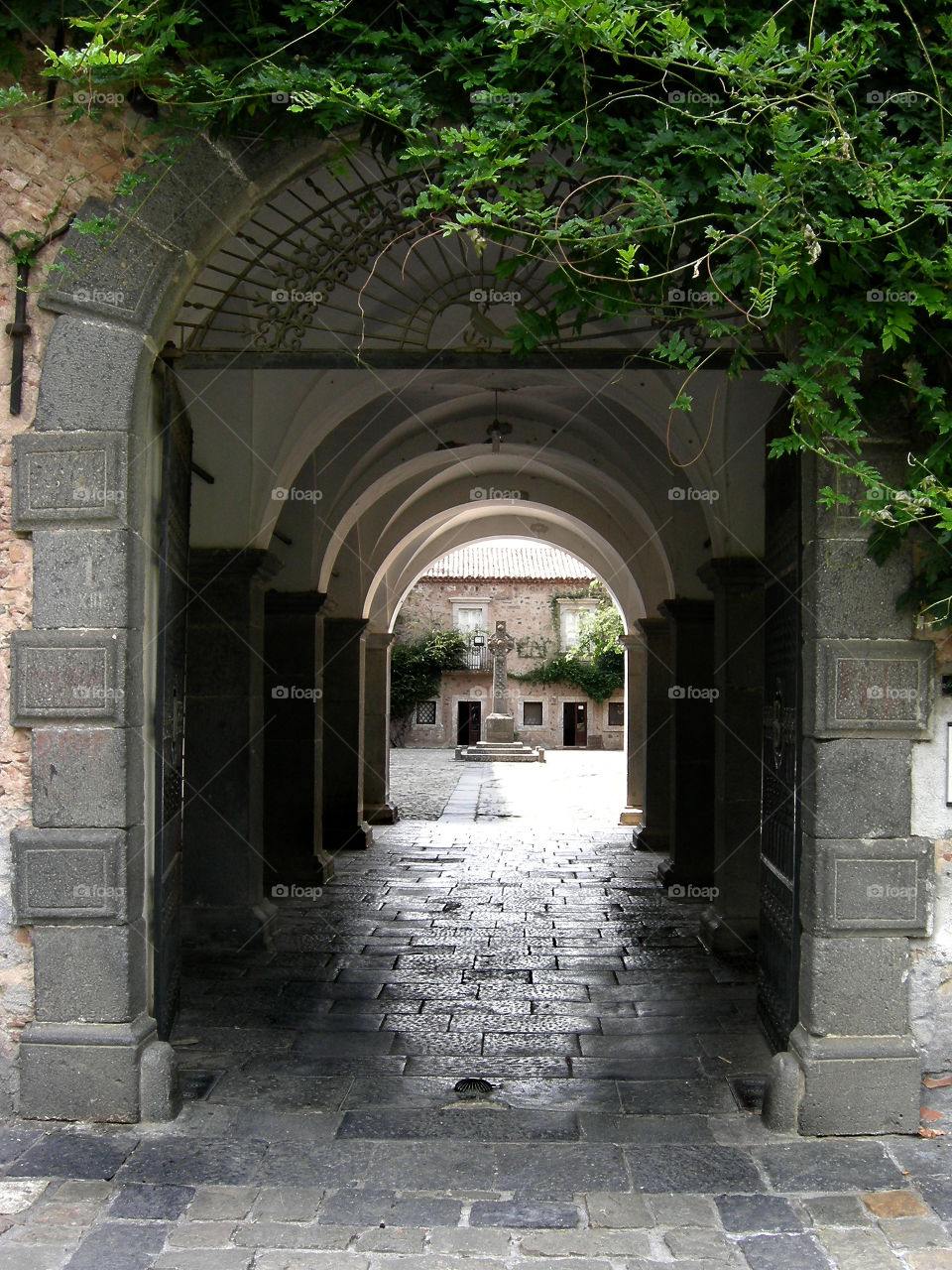entrance to the castle of Nelson