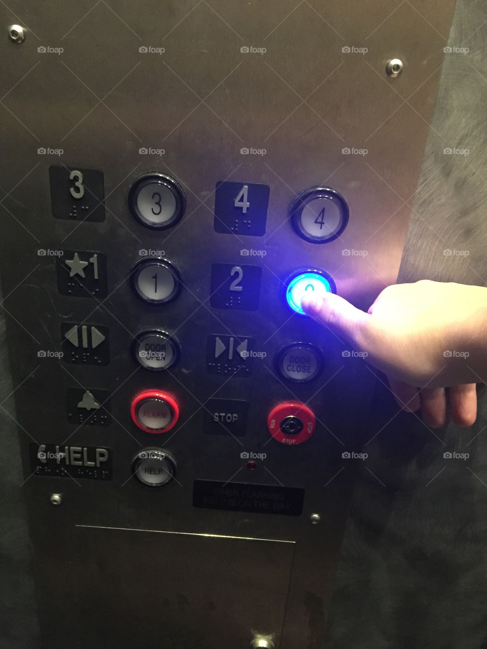 Elevator button 2