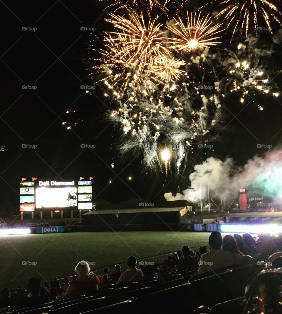 Fireworks on the Field