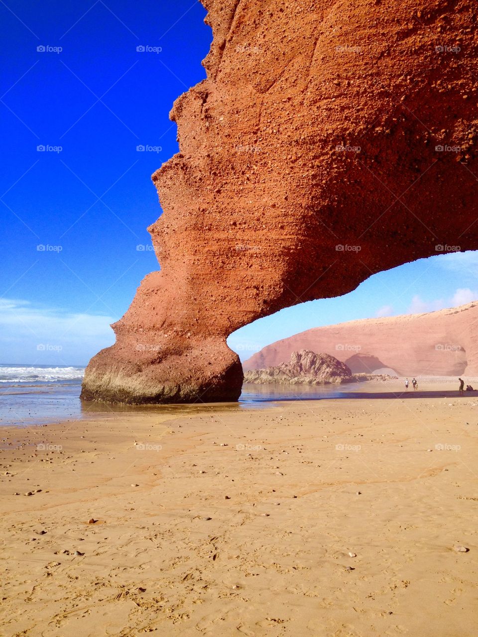 Legzira. Legzira beach in Moroccc