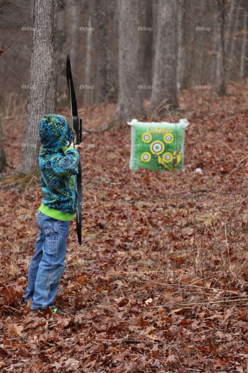 Bow and arrow time in the Fall