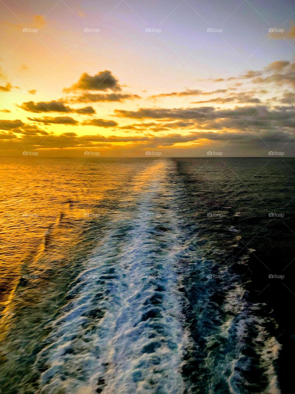 Leaving the clouds behind