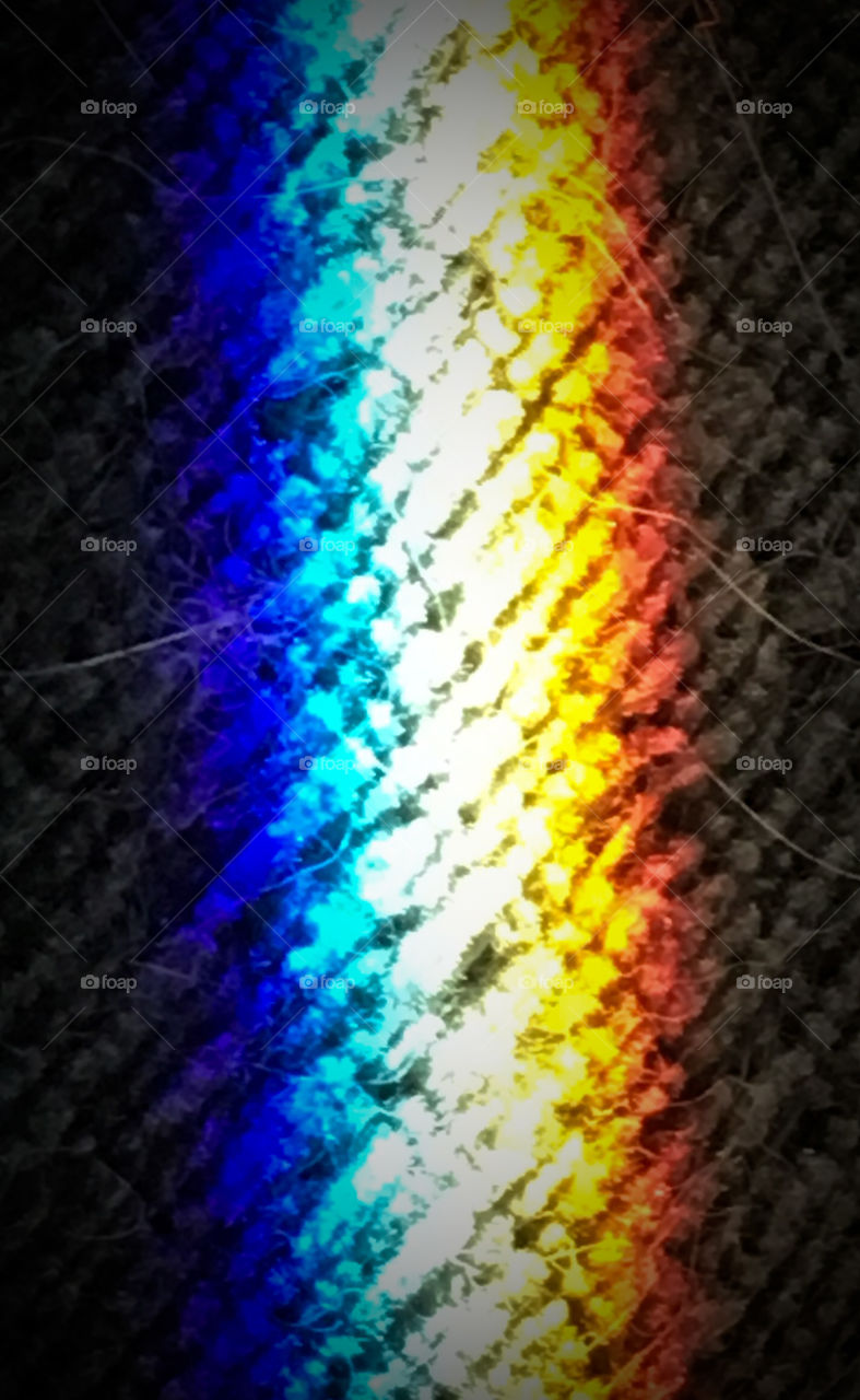 Rainbow on Couch