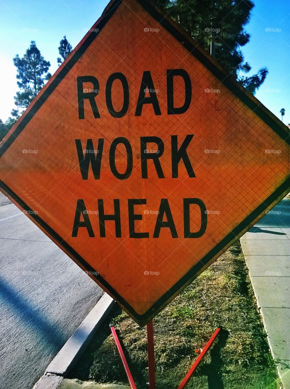 Road Work Ahead