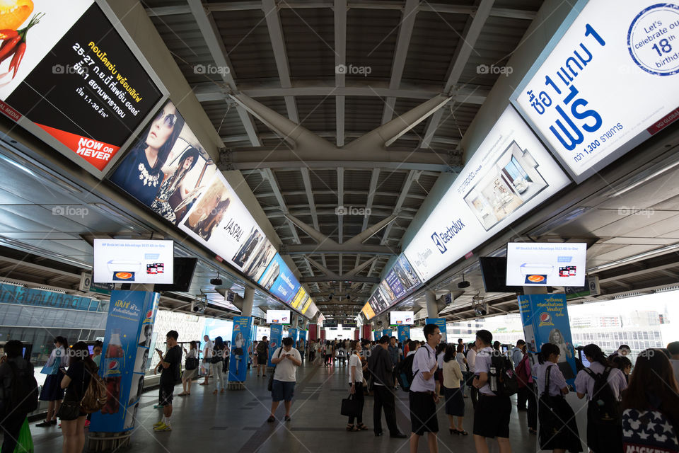 BTS Siam station