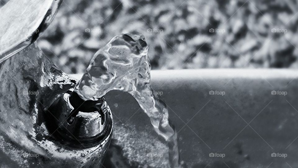 Water Fountain in Park