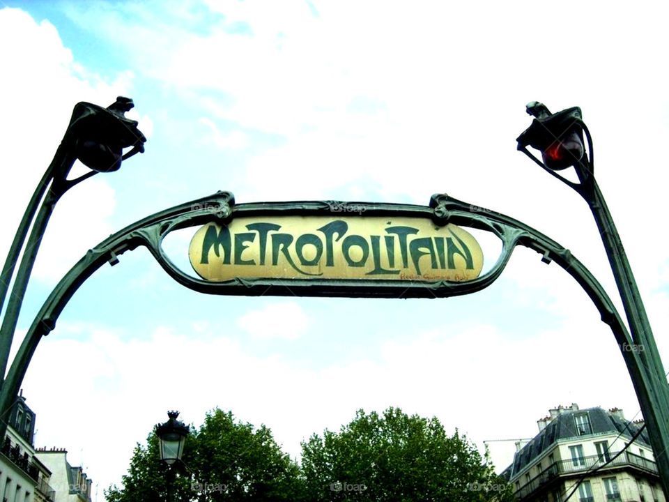 city sign art paris by merethe