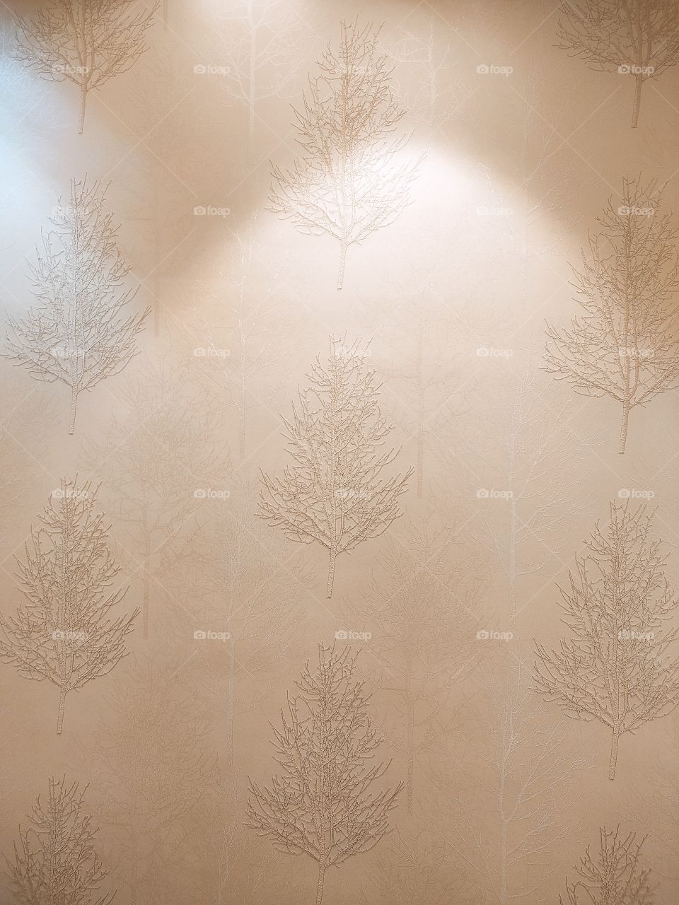 Tree design awesome wallpaper For Hall decoration