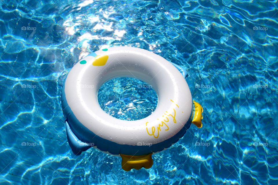 swimming pool floatie