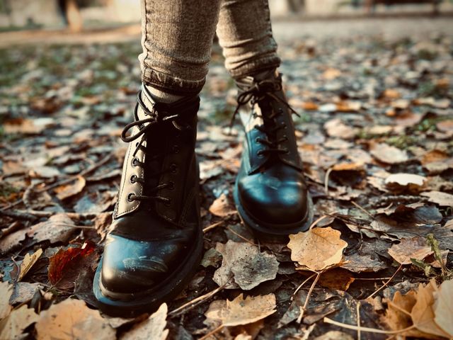 These docs are made for walking. Dirty doc martens, to walk in the park
