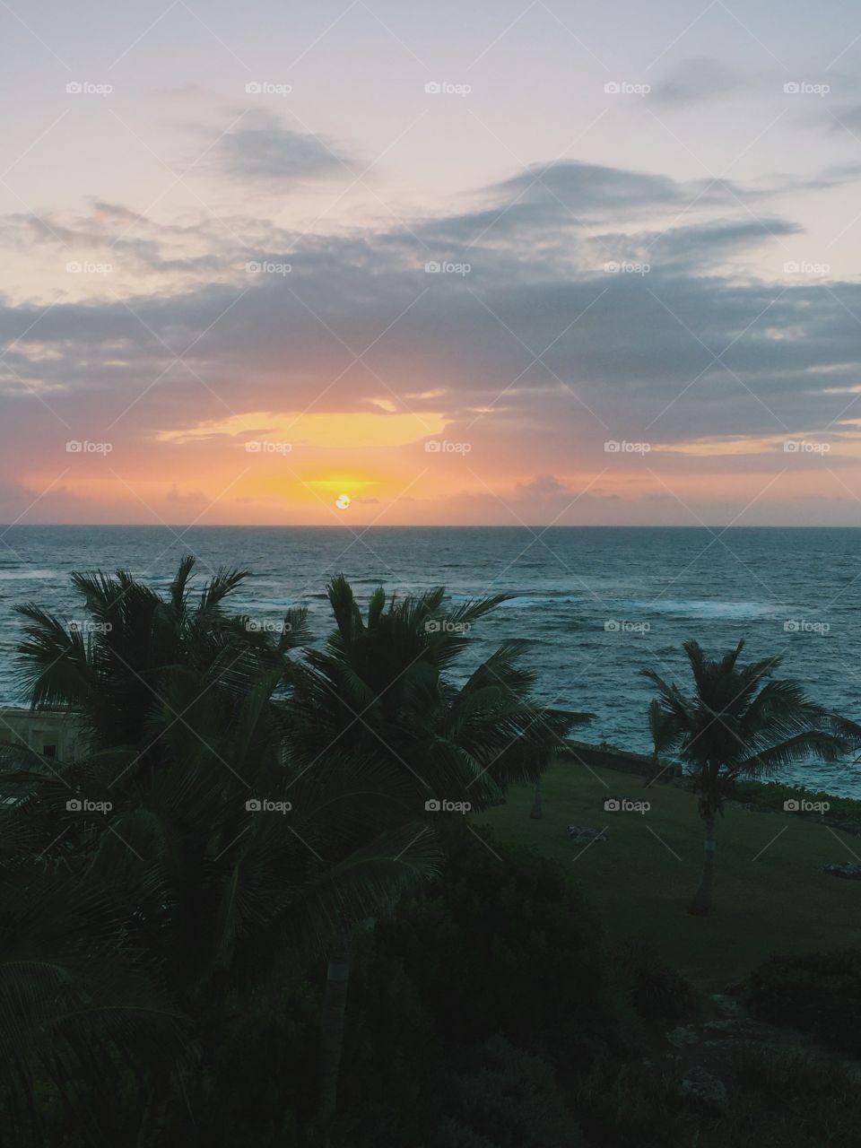 Barbados sunsets 