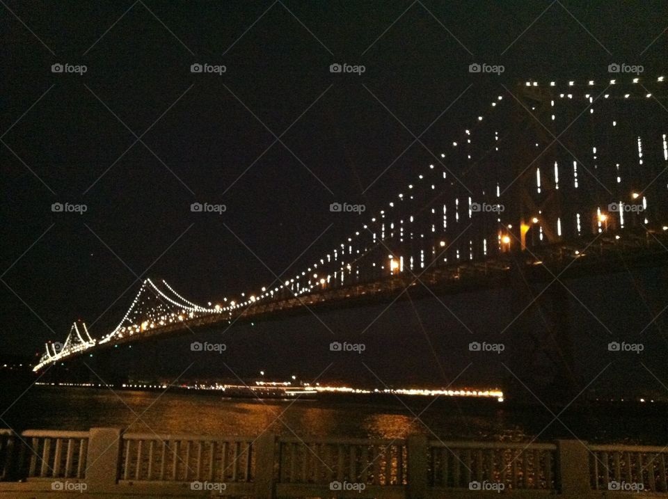 Bay bridge . San Francisco 
