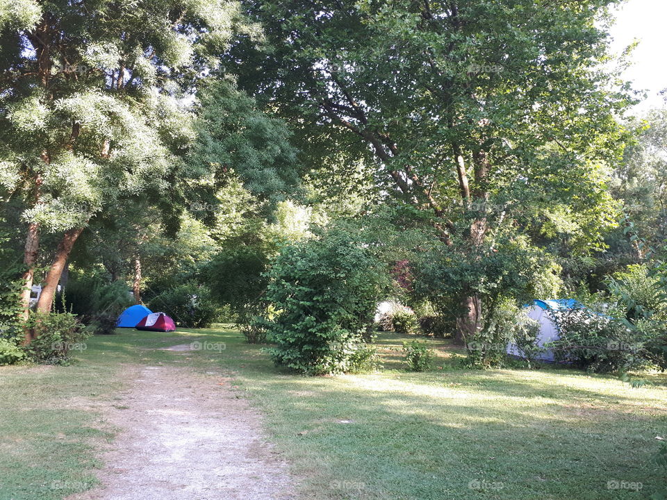 Camping in France