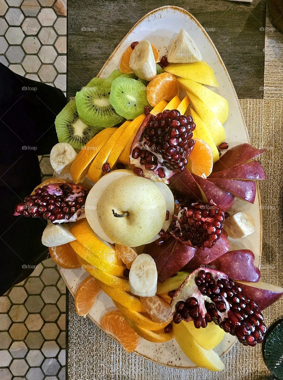 fruit plate in Tachkent