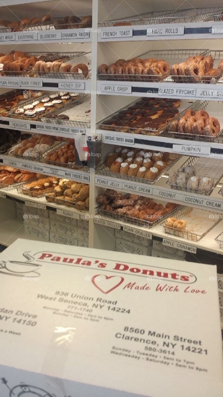 Paula's donuts