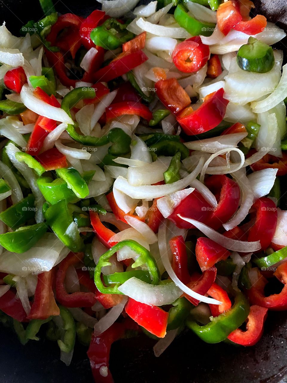 Colourful salad