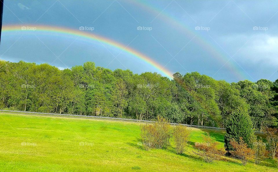 double rainbow Athens Georgia