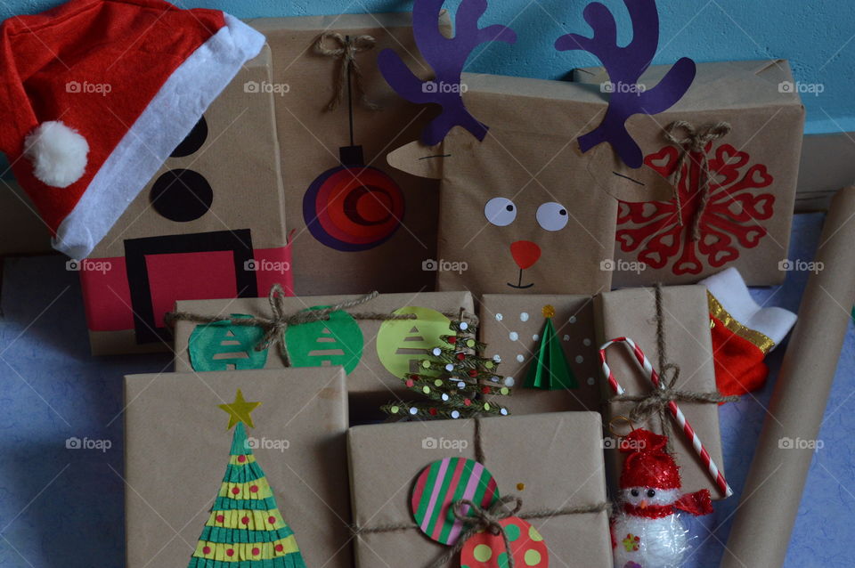 Creative Christmas gift packing!