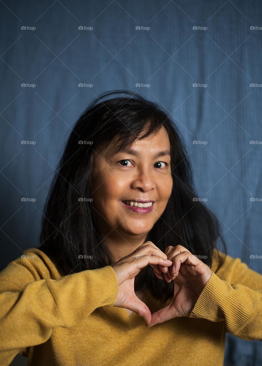 Light-hearted portrait 