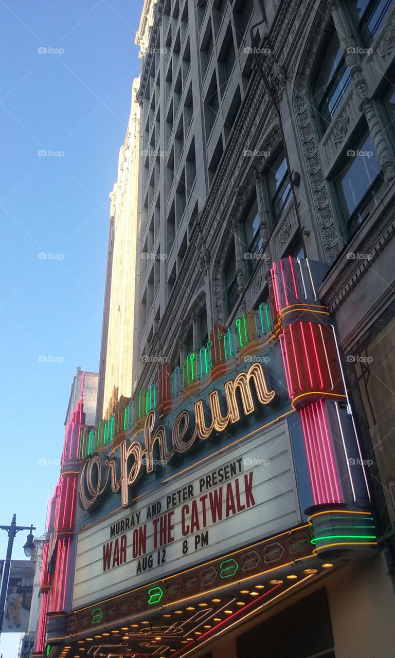 War On The Catwalk at Orpheum Theatre in Los Angeles, CA