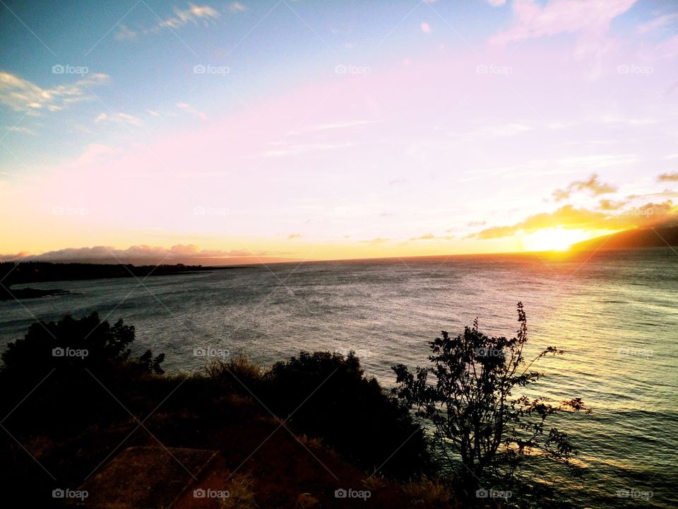 Maui Sunset. Maui 