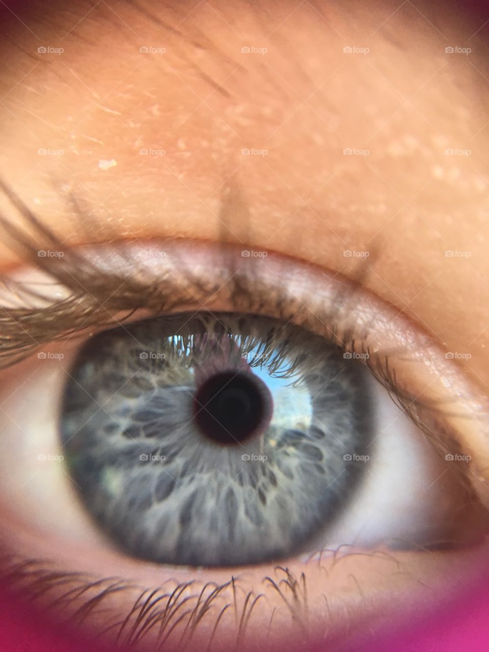 Eye close-up