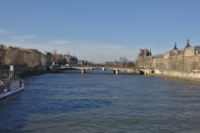 bridge over the Seine in Paris