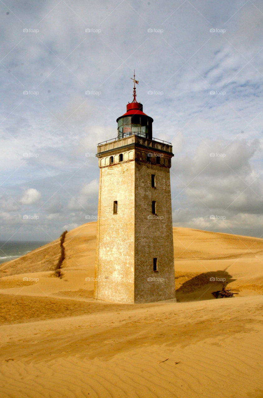 OLD TOWN COVERED BY SAND
