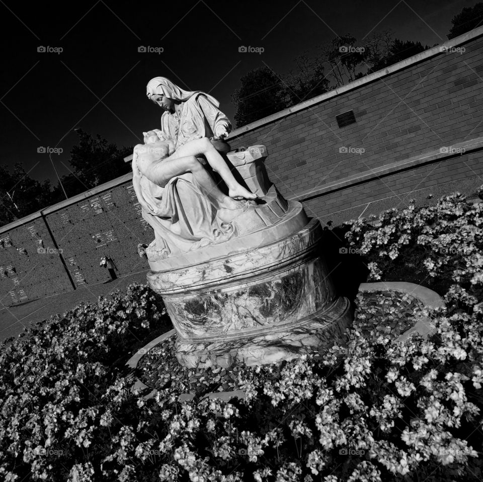 Cemetery Statue