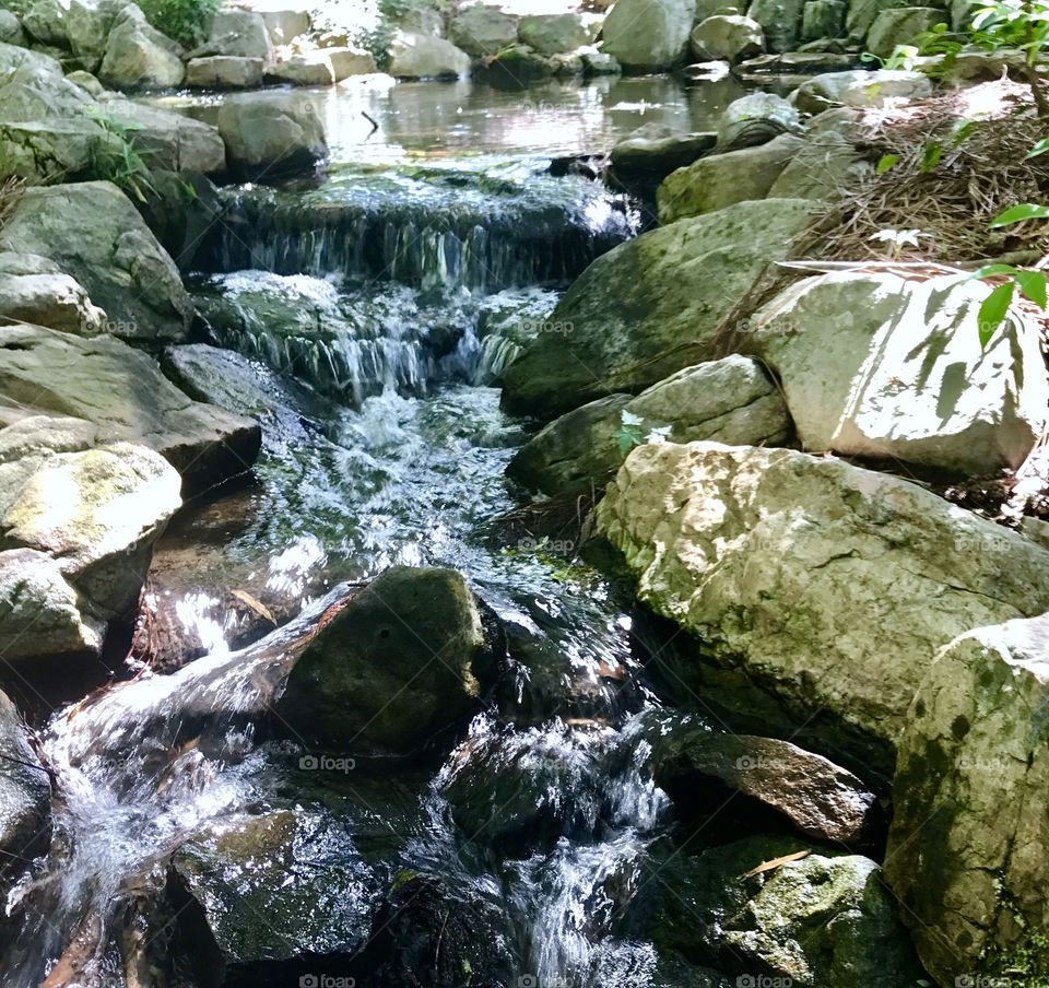 Water cascading