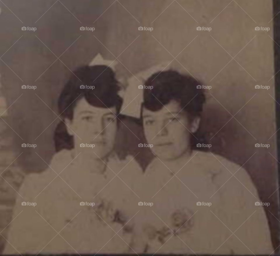 My great-great grandmother and her sister
