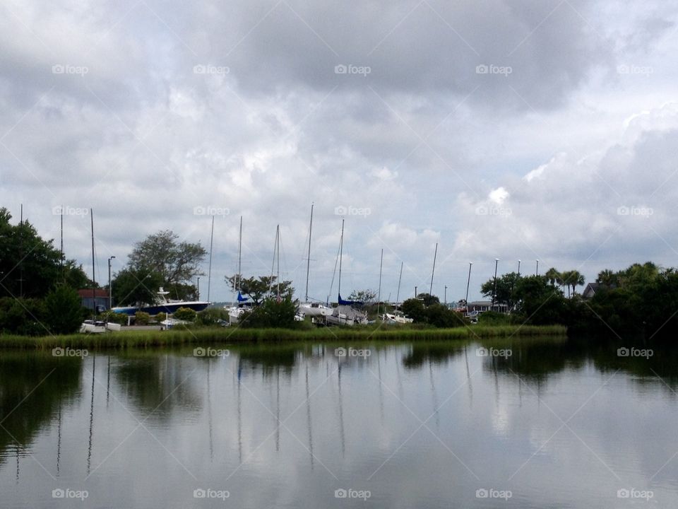 Marina reflected 