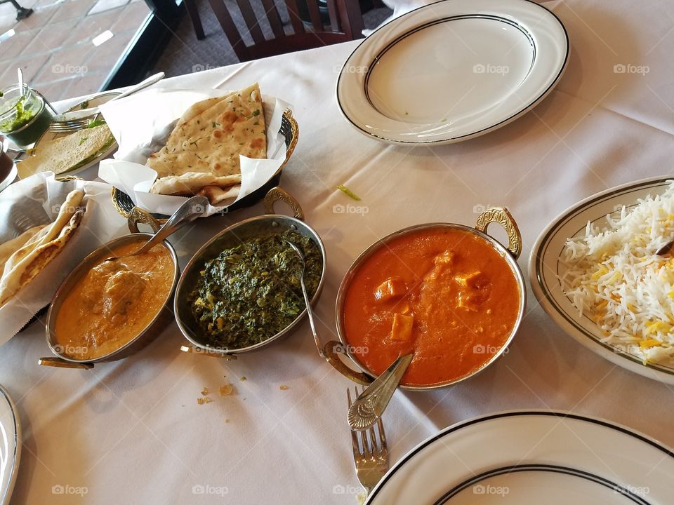 Indian food in california