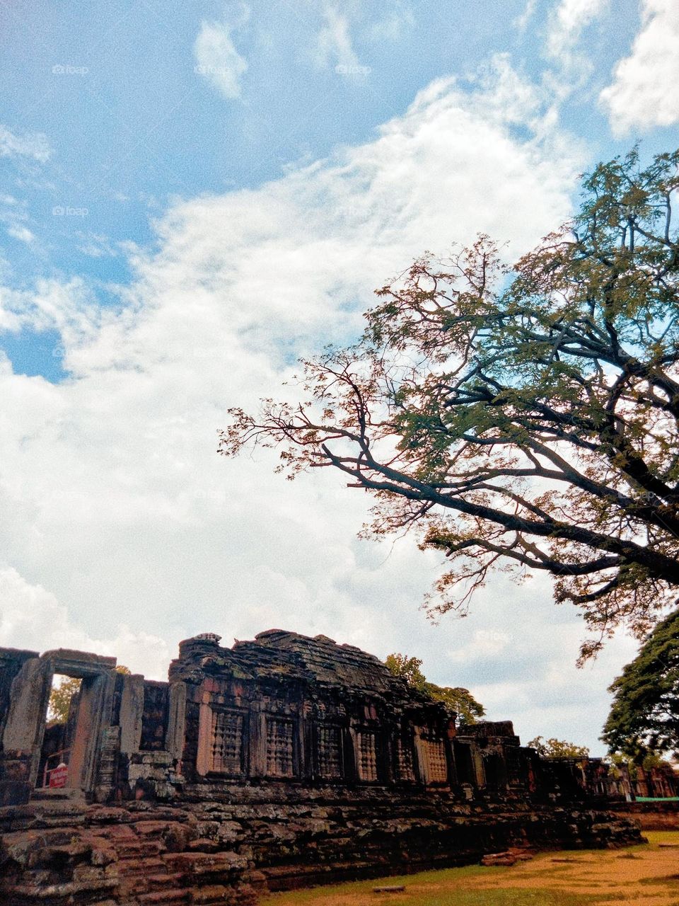 Ancient castle in Thailand It's called Prasat Hin Phimai.