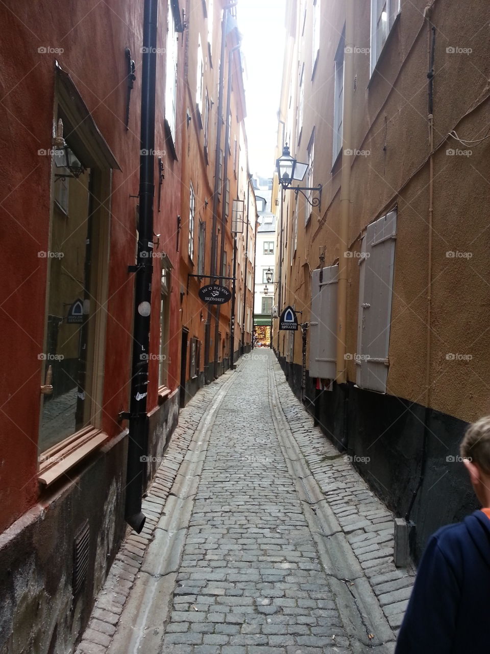 Old town alley