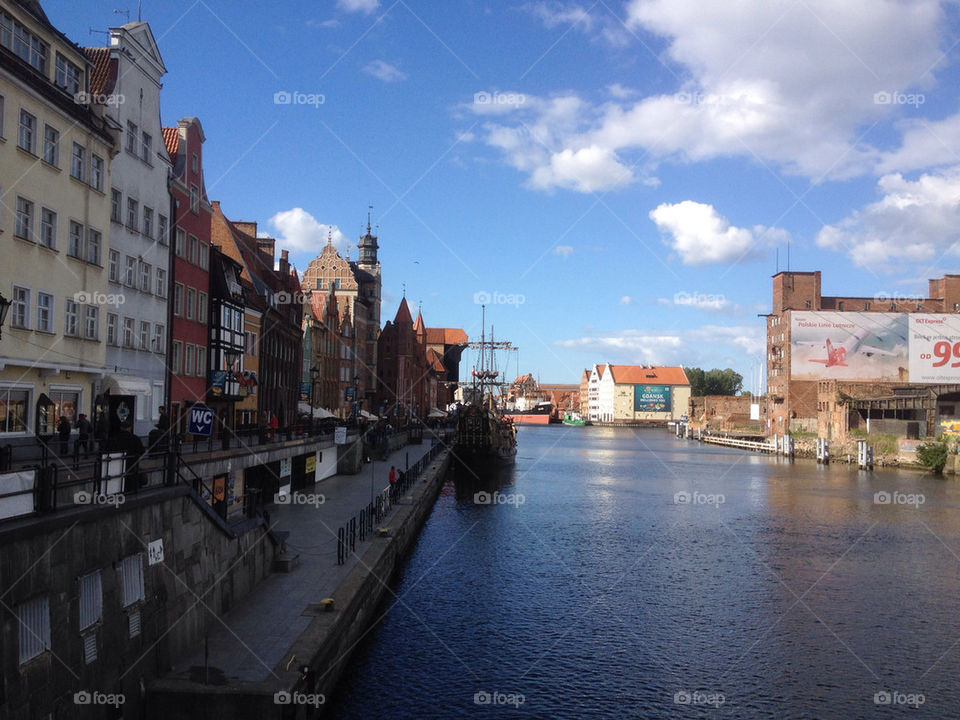 city water river view by penguincody