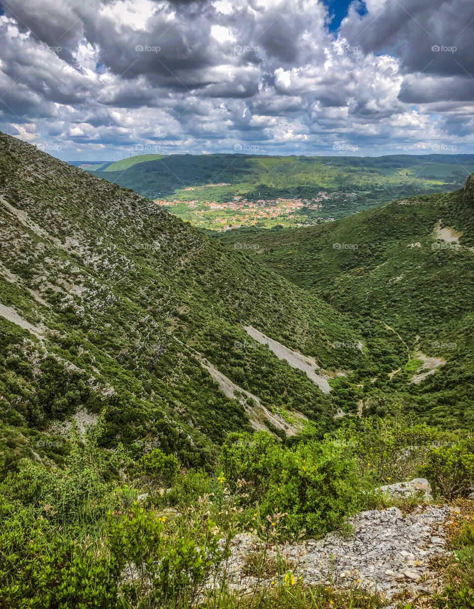 Landscape around Fórnea, Chão das Pias, Porto de Mòs, Central Portugal - May 2020